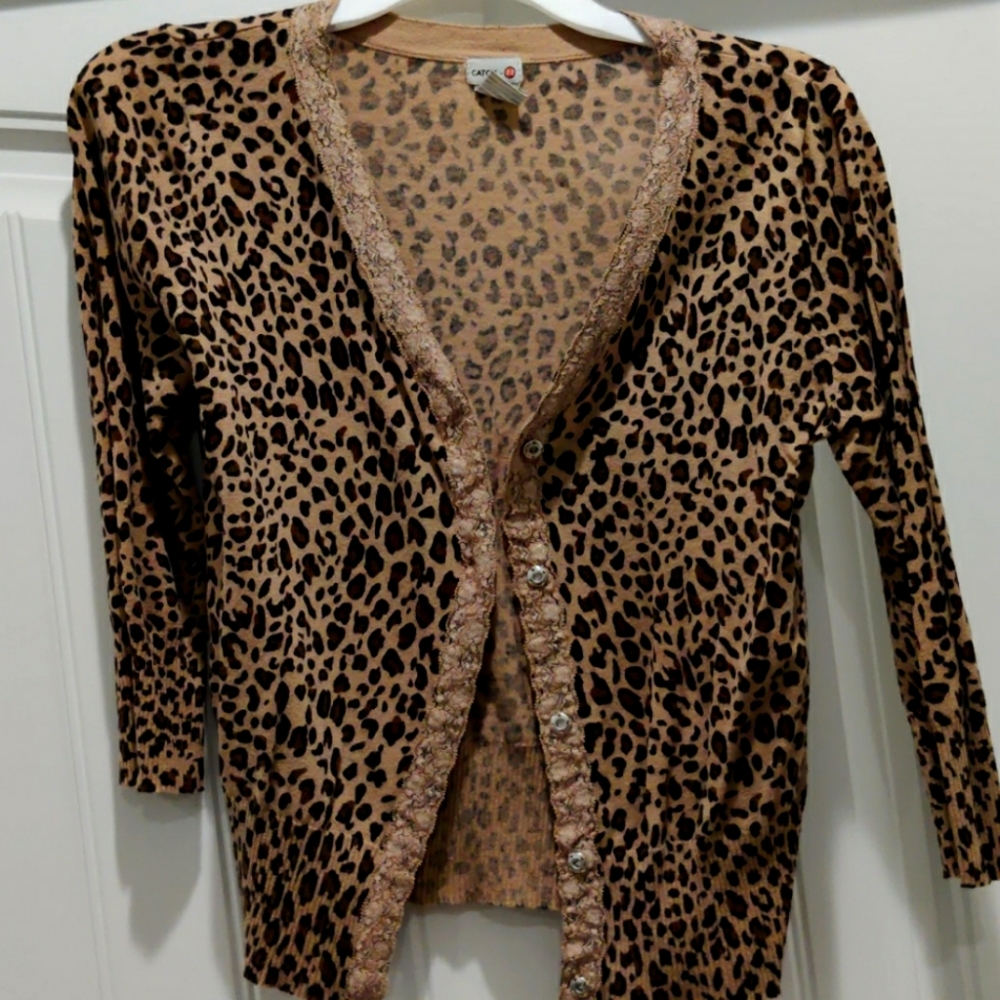 Leopard sweater